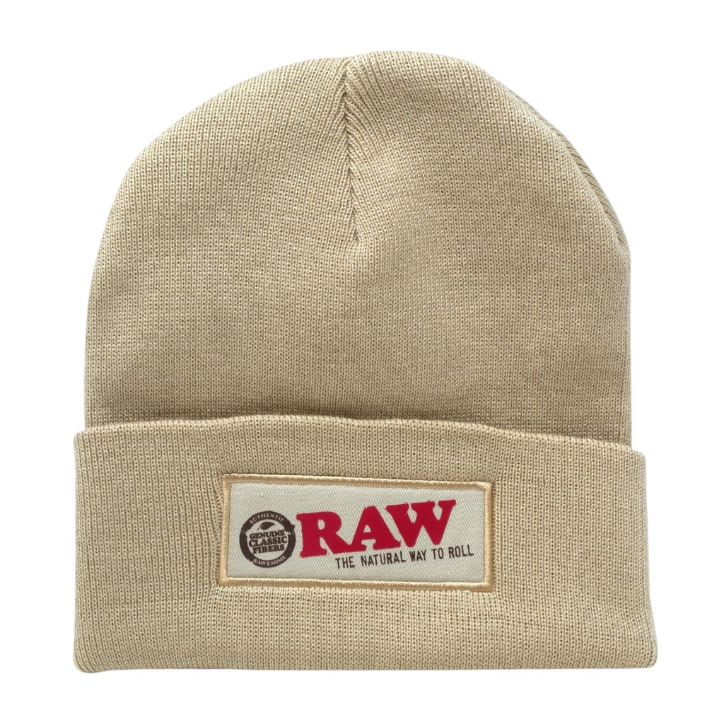 RAW TAN BEANIE