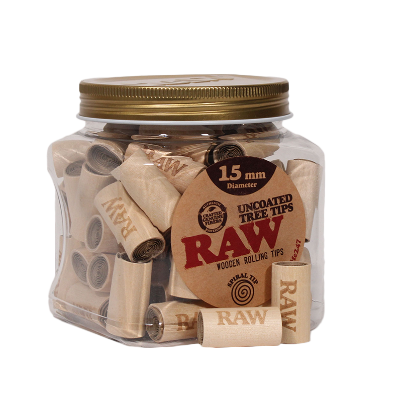 RAW UNCOATED WOODEN TREE TIPS