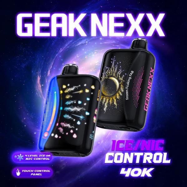 GEAK NEXX 5% DISPOSABLE 40000 PUFFS BOX OF 5