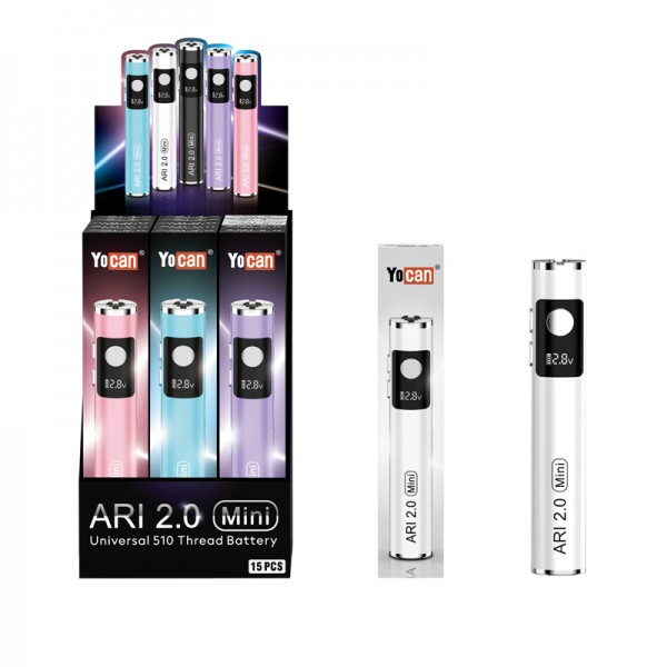 YOCAN ARI 2.0 MINI BATTERY DISPLAY BOX OF 15