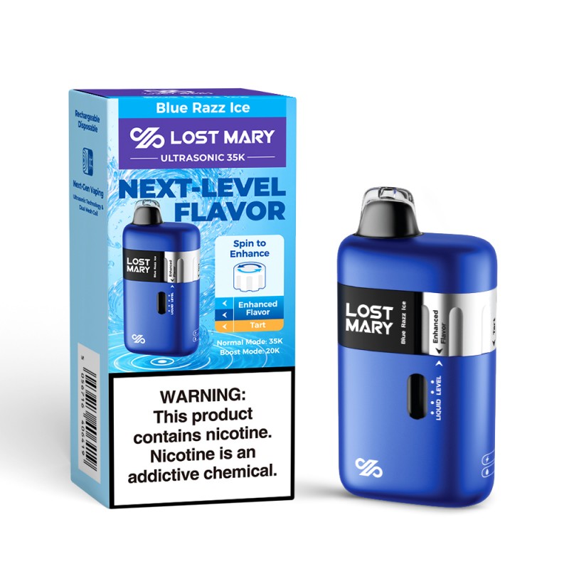 LOST MARY ULTRASONIC 35K 5% DISPOSABLE BOX OF 5