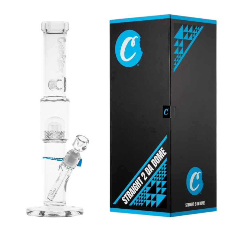 COOKIES STRAIGHT 2 DA DOME 17" GLASS WATER PIPE