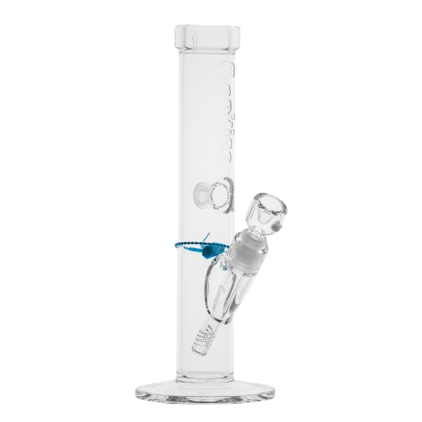 COOKIES FLAME STRAIGHT 13" GLASS WATER PIPE