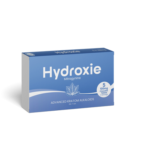 HYDROXIE 100MG MITRAGYNINE KRATOM ALKALOID CAPSULES 5CT