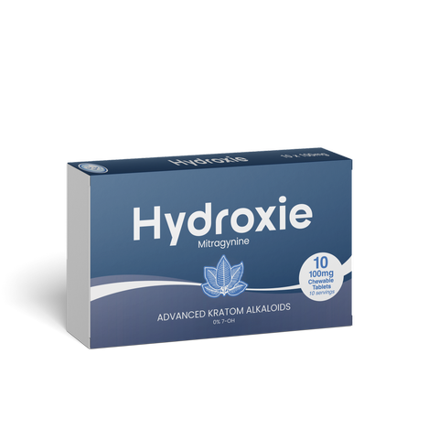 HYDROXIE 100MG MITRAGYNINE KRATOM ALKALOID CAPSULES 10CT