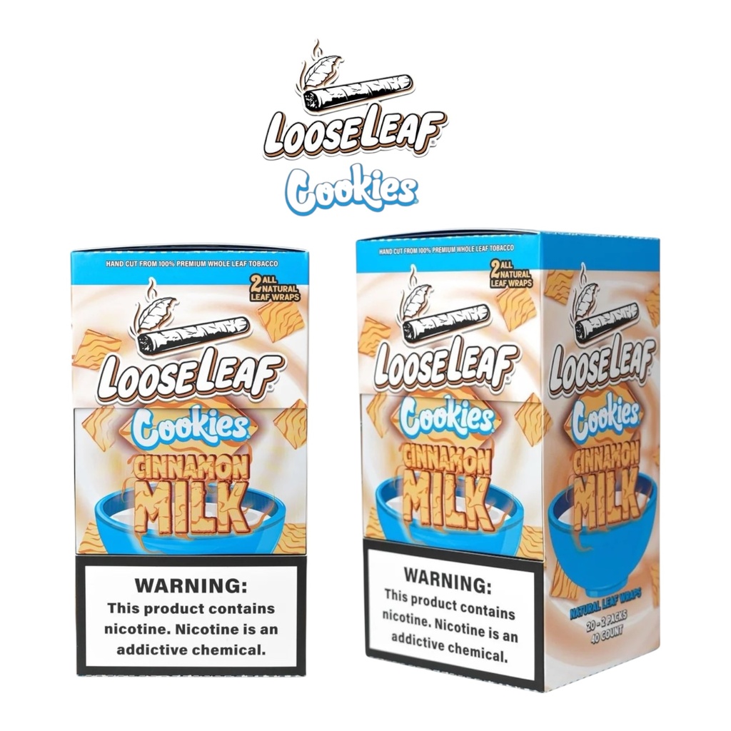 LOOSE LEAF NATURAL LEAF WRAPS 2CT BOX OF 20