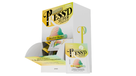 PRESS'D SUPER STRENGTH 110MG 7-HYDROXY TABLET 1CT BOX OF 20