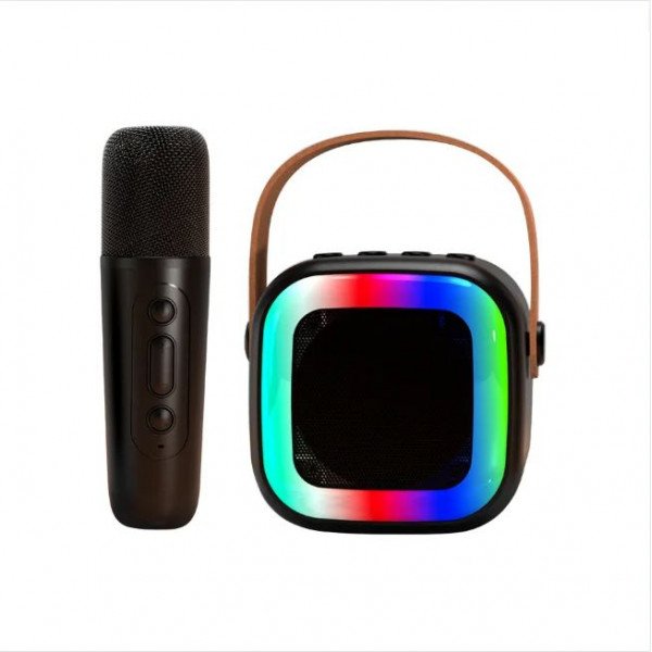 RGB LED CUBE BLUETOOTH SPEAKER W/MIC CR-X172