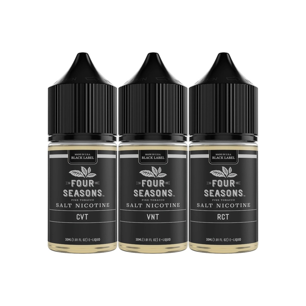 FOUR SEASONS SALT NICOTINE BLACK LABEL 30ML