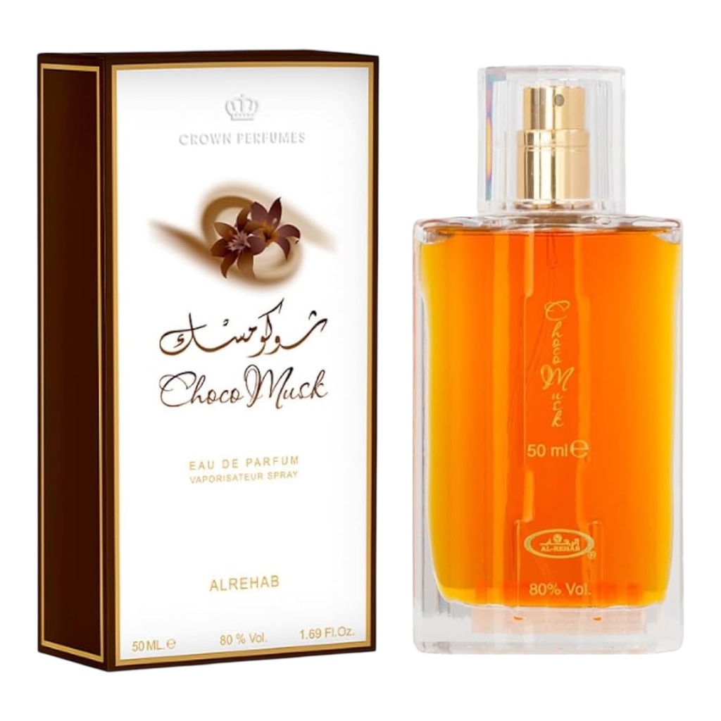 CROWN PERFUMES CHOCO MUSK EAU DE PARFUM 1.65OZ