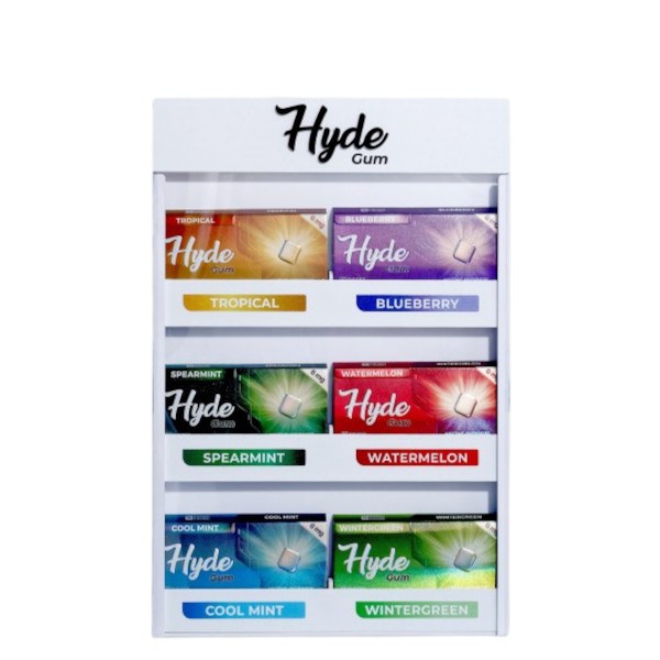 HYDE 6MG GUM PRE-FILLED 30CT DISPLAY