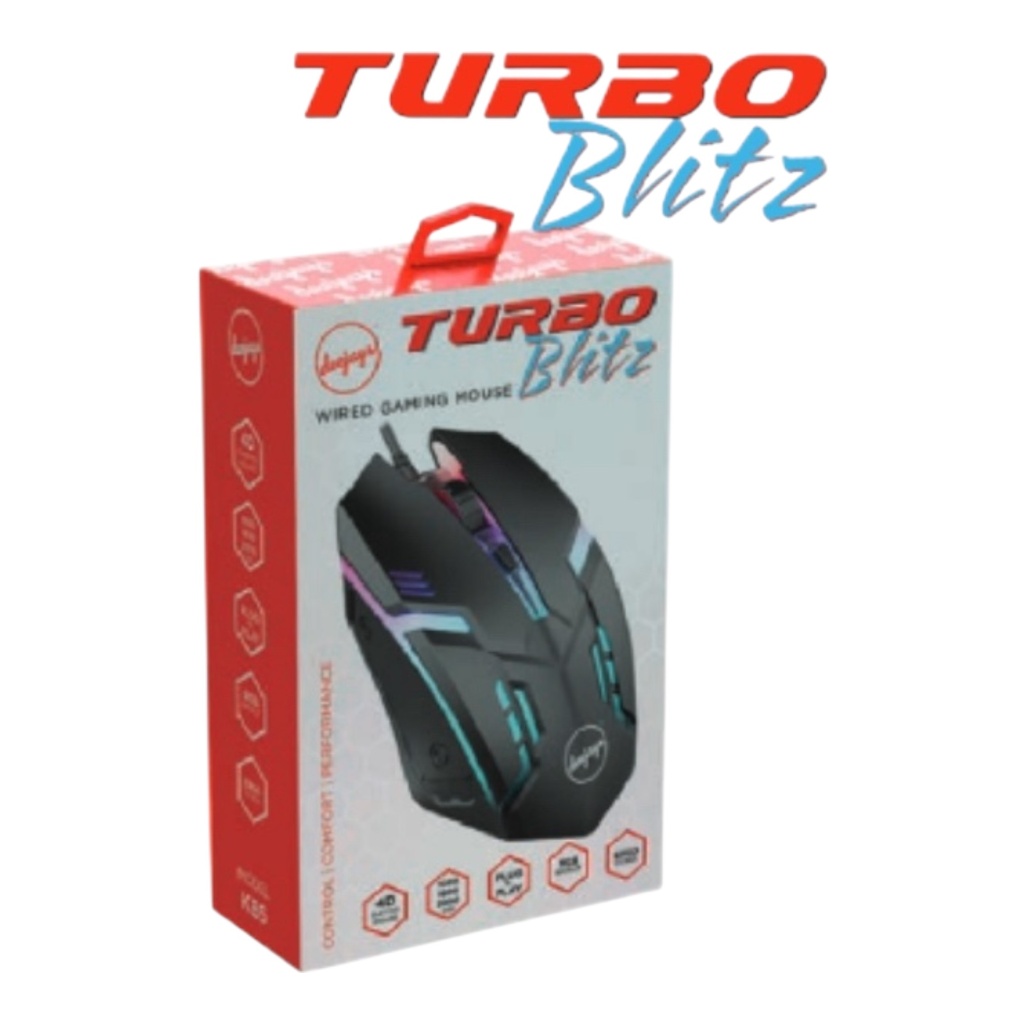DEEJAYS TURBO BLITZ WIRED MOUSE