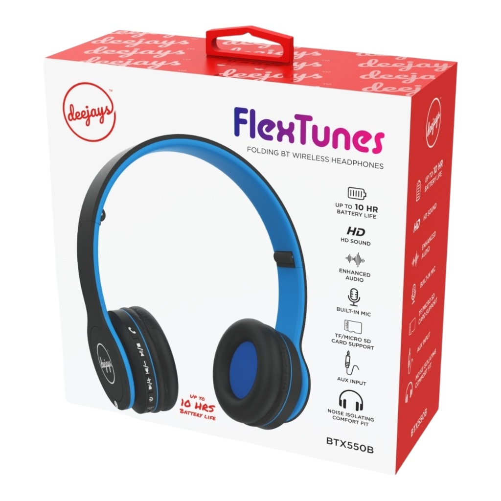 DEEJAYS FLEXTUNES WIRELESS GAMING HEADSET