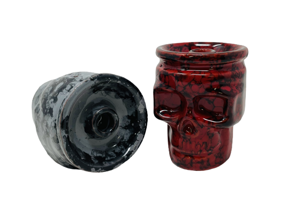 DAG HOOKAH SKULL HEAD ASSORTED COLORS