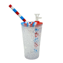 MAJELO SILICONE WATER  PIPE FREEZ COOLING CUP BUBBLER #H95
