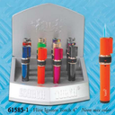 SCORCH TORCH FLINT IGNITER #61585 ASSORTED NEON COLORS BOX OF 12