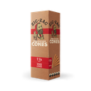 ZIG ZAG 1 1/4 UNBLEACHED CONES 100CT