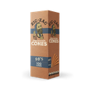 ZIG ZAG 98'S UNBLEACHED CONES 100CT