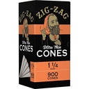 ZIG ZAG ULTRA THIN 98'S CONES 800CT
