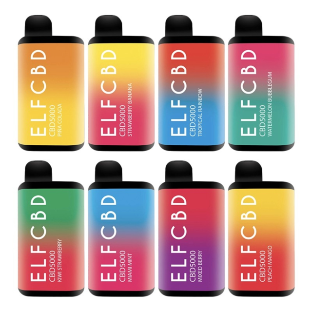 ELF CBD CBD5000 CBD + CBG DISPOSABLES