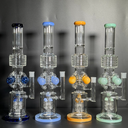 GLASS WATER PIPE 20" #DYW-01 ASSORTED COLORS