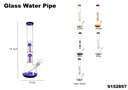 GLASS WATER PIPE #9152857 XYZ-176 ASSORTED COLORS