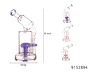 GLASS WATER PIPE #9152894 FGP6136 ASSORTED COLORS