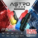 OXBAR ASTRO MAZE 5% DISPOSABLE 50000 PUFFS BOX OF 5