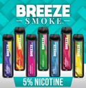 BREEZE SMOKE PRO EDITION 5% DISPOSABLE 2000 PUFFS BOX OF 10