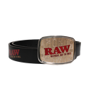 RAW BLACK BELTS WITH METAL TIP