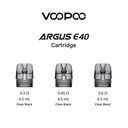 VOOPOO ARGUS E40 CARTRIDGE 4.5ML 2CT