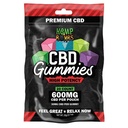 HEMP BOMB HIGH POTENCY 600MG CBD GUMMIES 20CT BAG ASSORTED FLAVORS