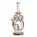 JUICYJ GOLDEN TRIP 14" GLASS WATER PIPE #JJ-299