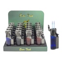 EVER TECH DOUBLE FLAME TORCH LIGHTER WITH CIGAR PUNCH #M0438 BOX OF 20