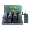 EVER TECH QUAD FLAME TORCH LIGHTER WITH CIGAR HOLDER AND PUNCHER #M0430 BOX OF 20