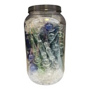 TWO HEAD GLASS OIL BURNER 37CT JAR #COD-5020