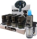 JETLINE TRIPLE FLAME POCKET TORCH LIGHTERS BOX OF 20