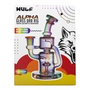 WULF ALPHA GLASS DAB RIG 14MM QUARTZ BANGER