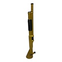 HIPSTER SHOTGUN STYLE GLASS WATER PIPE "25.8x7" #GS025 ASSORTED COLORS
