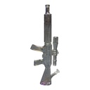 HIPSTER RIFLE STYLE WATER PIPE #GS023 ASSORTED COLORS
