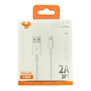 VITOG USB-A TO LIGHTNING 2A CABLE 3FT