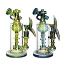 12" EXOTIC GLASS BONG SYTLE 1 WP-181 ASSORTED COLORS