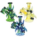12" EXOTIC GLASS BONG STYLE 6 WP-189 ASSORTED COLORS