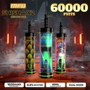 MFU SHISHA X2 DISPOSABLE 60000 PUFFS BOX OF 5