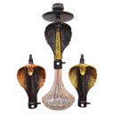 LUXX 4748 COBRA ALUMINUM RESIN HOOKAH ASSORTED