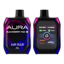 AIR BAR AURA HOLIDAY EDITION 5% DISPOSABLE 25000 PUFFS BOX OF 5