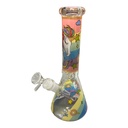 10" UNICORN FANTASY GLASS WATER PIPE #CH011