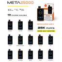 MYLE META 25000 5% DISPOSABLE BOX OF 5