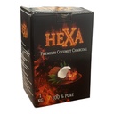 HEXA PREMIUM COCONUT CHARCOAL 1KG