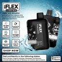 IFLEX BY JUICE HEAD 5% METATINE DISPOSABLE 50000 PUFFS BOX OF 5